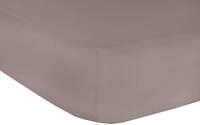 Mr.Sandman Elastan Basic Spannbetttuch Schoko Gr&ouml;&szlig;e 140-160x200-220cm