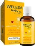 WELEDA Bio Baby B&auml;uchlein Massage&ouml;l, Naturkosmetik Massage &Ouml;l gegen Bauchschmerzen