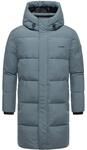 STONE HARBOUR Herren Steppmantel mit kuscheligem Fleece-Innenfutter warmer