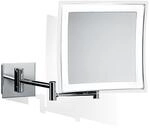 BS 84 Touch LED Wandkosmetikspiegel, chrom BxHxT 23,5x21x39cm LED 3.5W 4.5V