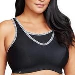 Glamorise Nr. 1066 Sport-BH f&uuml;r Damen im Camisole-Design, bewegungsreduzierend, ohne