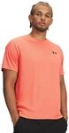 Under Armour Tech Herren-T-Shirt, strukturiert, kurz&auml;rmelig, Venom Red/Black,