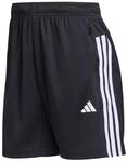 adidas Herren Workout Essentials Base 3-Stripes Pique Short 9Inch Shorts,