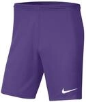 Nike Park 3 Strick-Shorts F&uuml;r Herren, Wild Grape/White, BV6855-507, L