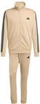 adidas Herren SPORTSWEAR BASIC 3 STRIPES TRICOT TRACKSUIT, warm sandstone, XXL