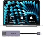 GEEKOM GeekBook X16 Pro Laptop, 1299g Metallgeh&auml;use, 16" 2.5K, Intel Core Ultra