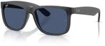 Ray-Ban Essentials Herren-Sonnenbrille mit vollem Rand, Opalgrau - Dunkelblau,...