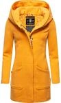 MARIKOO Damen Mantel in Wollmantel-Optik warmer Trenchcoat mit Kapuze Maikoo XS-5XL