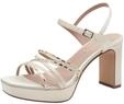 Tamaris Damen Sandalette mit Blockabsatz, wei&szlig;, 36 EU