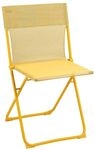 Lafuma MOBILIER - Ultra-kompakter Klappstuhl - Balcony - Batyline&reg; Iso - Gelb Miel