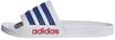 adidas Unisex Adilette Shower Slides, ftwr white/team royal blue/pure ruby, 43...
