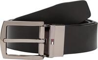 Tommy Hilfiger Herren G&uuml;rtel Denton 3,5 cm Wendbar, Braun (Testa Di Moro/Black), 110