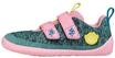 Affenzahn Halbschuh Knit Happy | Mit Klettverschluss, vegan, rutschfest,...