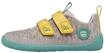 Affenzahn Halbschuh Knit Happy mit Klettverschluss, Vegan, rutschfest, Flexibel,
