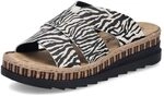 Rieker Damen Pantoletten V7989, Frauen Slipper,schluepfschuhe,Slip-ons,Backless