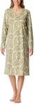 Schiesser Damen Nachthemd Langarm weiche Baumwolle Bigshirt mit Taschen -...