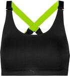 PUMA Women's 3D Knit Sport Short Top, Black, L