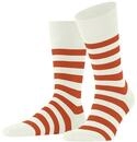 FALKE Herren Socken Sensitive Mapped Line M So Baumwolle mit Komfortbund 1 Paar,