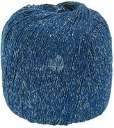 LANA GROSSA Brillino | Beilaufgarn mit farbigem Lurexfaden | Handstrickgarn aus 83%