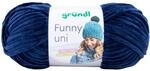 Gr&uuml;ndl Wolle Funny uni - dicke weiche Chenille Wolle zum H&auml;keln - H&auml;kelwolle -