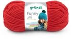 Gr&uuml;ndl Wolle Funny uni - dicke weiche Chenille Wolle zum H&auml;keln - H&auml;kelwolle -