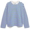 ARMEDANGELS Damen Sweatshirt aus Bio-Baumwolle FRANKAA MAARLEN Stripe Oversized Fit