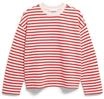 ARMEDANGELS Damen Sweatshirt aus Bio-Baumwolle FRANKAA MAARLEN Stripe Oversized...