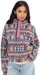 Columbia Helvetia? II Printed Cropped Half Snap 127-SEA Salt, RETROTREE - S