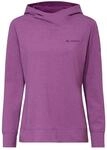 VAUDE Damen Kapuzenpullover Tuenno Hoody, pflegeleicht und schnelltrocknend, Magenta,