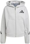 adidas Performance Z.N.E. Kapuzenjacke Damen grau, S (34-36) Damen