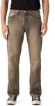 Levi's Herren Jeanshose 501 Original mit Knopfleiste, Straight Fit, Braun (Ancient