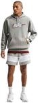 Nike Herren Club Bb Hoodie Ctb Kapuzenpullover, Obsidian/White, L