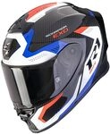 SCORPION EXO-R1 EVO CARBON AIR PROPEL Black-White-Red XL