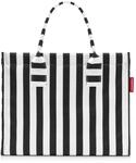 reisenthel daily shopper summerstripes black &ndash; Moderner, geradliniger Shopper f&uuml;r