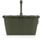 reisenthel carrybag cord dark matcha &ndash; Stabiler Einkaufskorb mit viel Stauraum und