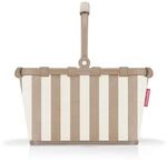 reisenthel carrybag XS summerstripes coffee &ndash; Stabiler Einkaufskorb mit praktischer