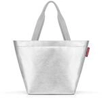 reisenthel shopper silver crackle &ndash; Ger&auml;umige Shopping Bag und edle Handtasche in