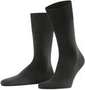 FALKE Herren Socken ClimaWool M So Wolle Lyocell einfarbig 1 Paar, Braun Brown 5930,