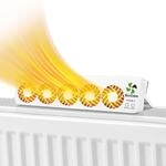 ecoCalm Heizk&ouml;rper Ventilator mit 5 L&uuml;fter, Intelligenter Heizk&ouml;rperverst&auml;rker