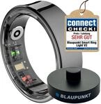 Blaupunkt Smart Ring V2 | kein Abo | keine unsichere Cloud | Edelstahl | Schritte,