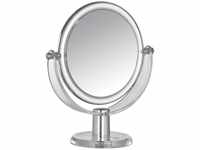 WENKO Kosmetik-Standspiegel Noci rund - klappbar, Spiegelfläche ø 12.5 cm 300...