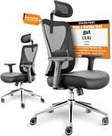 LUTIVO Alpha B&uuml;rostuhl ergonomisch [ORIGINAL] Schreibtischstuhl ergonomisch mit 11