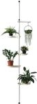 [en.casa] Teleskop Blumenregal 110-305 cm Pflanztreppe Blumentreppe Pflanzenregal