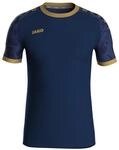 JAKO Iconic Trikot Kinder Navy, Marine, Gold, Gr. 164 - Nachhaltiges Sport Shirt