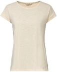 VAUDE Women's Moja T-Shirt IV, Bequemes T-Shirt f&uuml;r den modernen Stadtalltag, Ecru,
