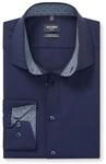 OLYMP Herren Oberhemd Langarm Luxor 24/Seven,Twill,465 Modern Fit 20,19 Global
