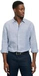 OLYMP Herren Freizeithemd Langarm 405014,Streifen Weissfond,059 Casual
