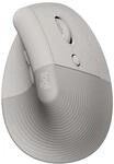Logitech Lift Vertikale Ergonomische Maus, Kabellos, Bluetooth oder Logi Bolt