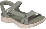 Skechers GO WALK Flex Illuminate Textil Damen Sage Sandalen - EUR 36