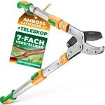 GR&Uuml;NTEK Teleskop AMBOSS-Astschere XT 685-1015 mm, geh&auml;rtete Klinge 78 mm, 7-Fach